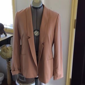 Peachy hued blazer